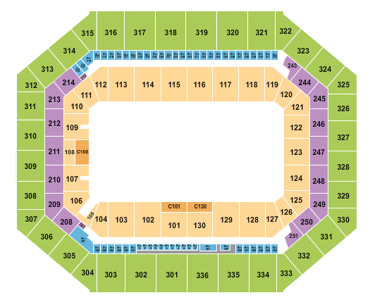 JMA Wireless Dome Monster Jam Seating Chart