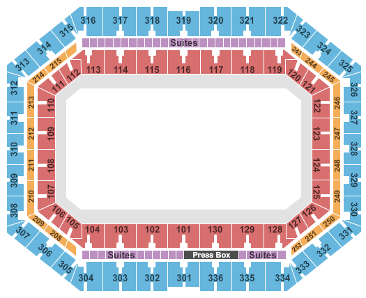 JMA Wireless Dome Monster Jam Seating Chart