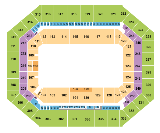 JMA Wireless Dome Monster Jam Seating Chart